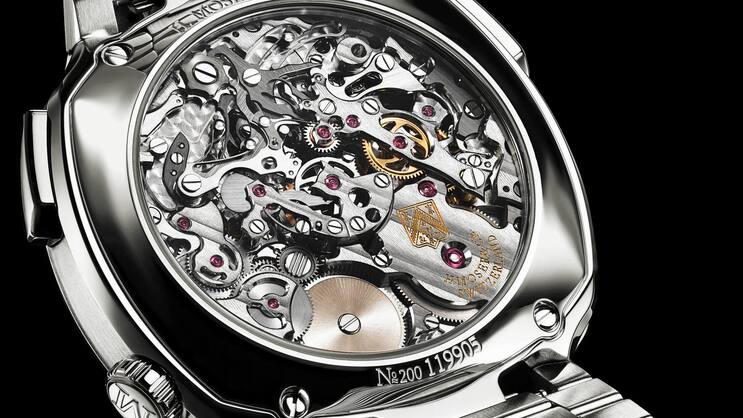 Meisterwerk der Uhrmacherkunst: Werk von Agenhor in einer Uhr von H. Moser & Cie.