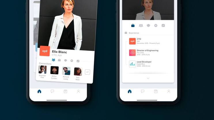 Tinder-Prinzip: Mit einem Wisch nach rechts signalisiert der Benutzer bei Ripple Intresse an der Person.