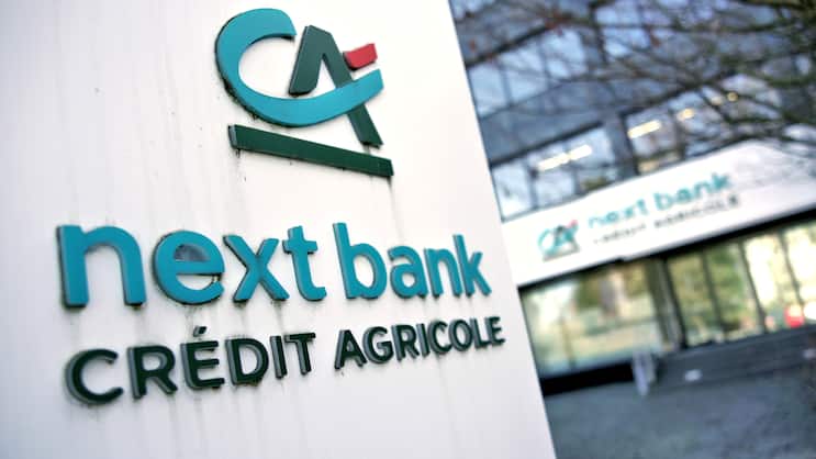 Eine Bank spezialisiert auf Grenzgänger: Filiale von CA Next Bank in Basel.