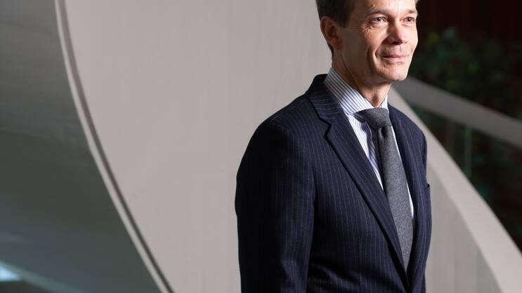 MOMENTUM Dass die ZKB unter CEO Martin Scholl (im Bild) seit Jahren auf Erfolgskurs ist, dürfte den Anliegen der Präsidiumsmitglieder helfen.