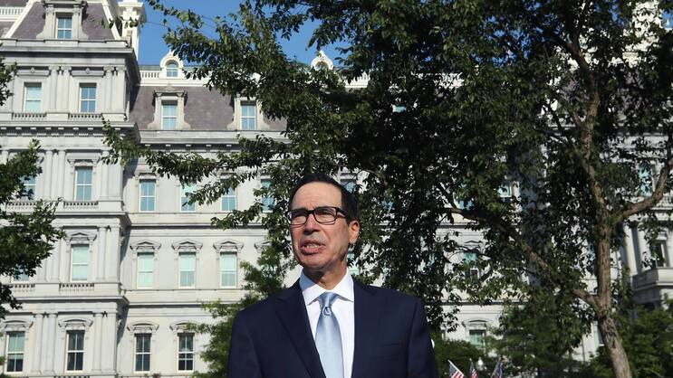 Erklärte China zum «Währungsmanipulator»: US-Finanzminister Steven Mnuchin.