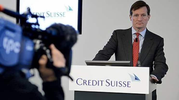 So stark wie nie zuvor: CS-Chef Brady Dougan.