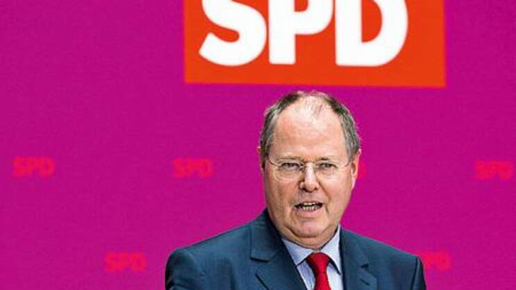 Note «ungenügend»: SPD-Kanzlerkandidat Steinbrück.