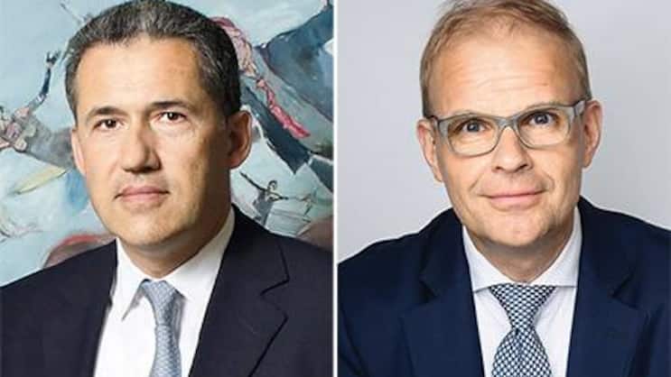 Bündeln die Kräfte: TCMG-Chef Beat Wittmann (l.), Vescore-CEO Peter Oertmann.