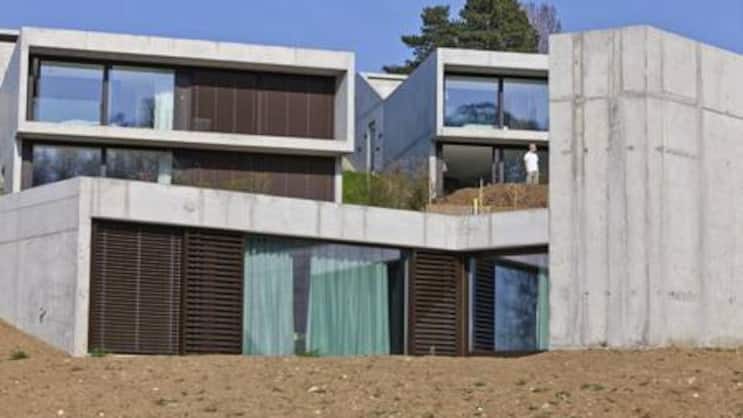 Der Traum vom Eigenheim - hier in der Baselbieter Gemeinde Münchenstein realisiert. (Bild: Keystone)