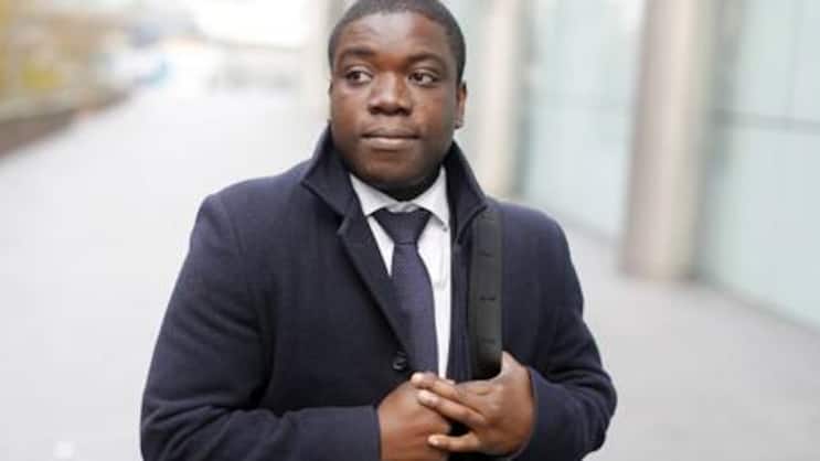 Ex-UBS-Händler Kweku Adoboli vor dem Londoner Gericht. (Bild: Bloomberg)