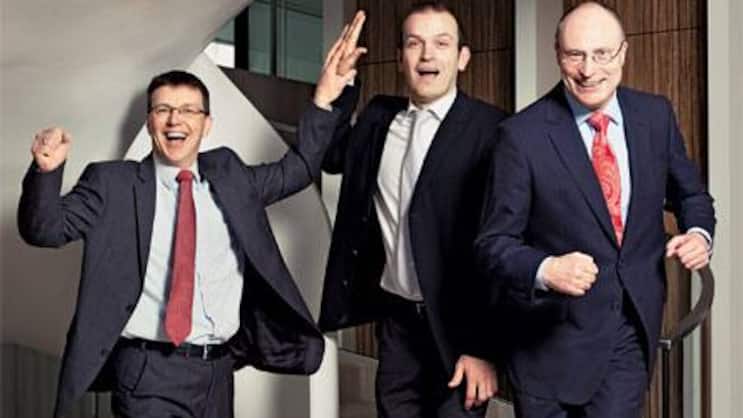 BHF Trust, Frankfurt am Main: Geschäftsführer Manfred Schlumberger (r.) mit Portfoliomanager Peter Rieth (l.).