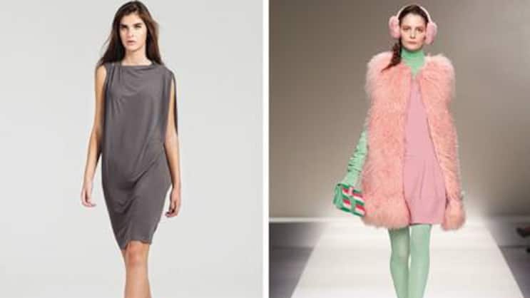 Mal elegant, mal frech: Schöpfungen aus der Hussein Chalayan Grey Line (l.) und von Blugirl.