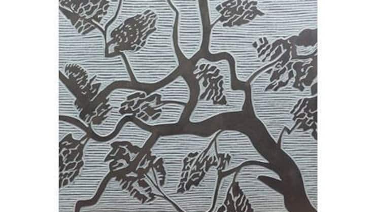 Gian Häne, «Ohne Titel». Öl auf MDF, 74,5×5×6 cm, 4500 Franken.