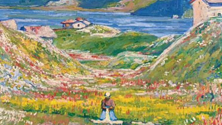 Giovanni Giacometti: «Valle Fiorita», 1912/1924, Schätzpreis 1,2 bis 1,8 Millionen Franken.