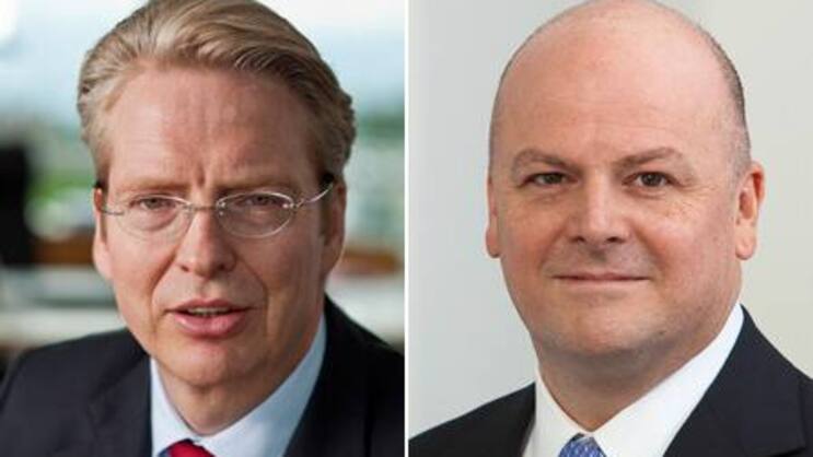 Kapitulation: CEO Michael Buscher (l.) zog aus dem Machtanspruch von VR-Präsident Tim Summers seine Konsequenzen.