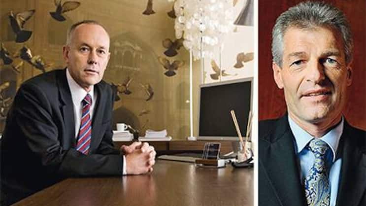 Nach Peter Rothwells Abgang gefordert: VR-Vizepräsident Heinz Karrer (r.) leitet das Nominationskomitee.