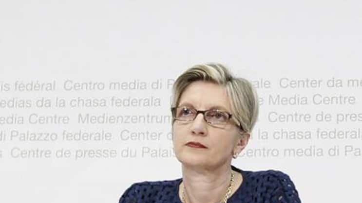 FDP-Franktionschefin Gabi Huber. (Bild: Keystone)