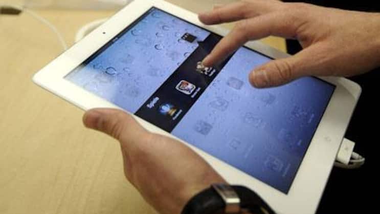 Können Kunden schon bald ein neues iPad ausprobieren? (Bild: Keystone)