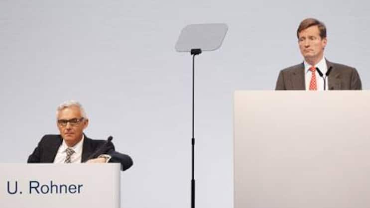 Das Führungsduo wird von der SNB frontal angegangen: Urs Rohner (l.), Präsident, und Brady Dougan, CEO der Credit Suisse.