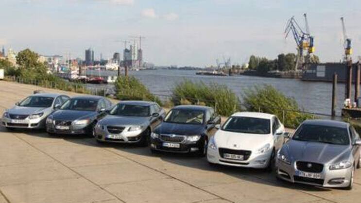 9-5, XF, Latitude, S80, 508, Superb: Diesel Limousinen im Vergleich