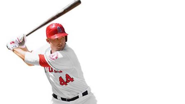 Kraftvoll wie viele US-Konzerne: Baseballspieler der Los Angeles Angels.