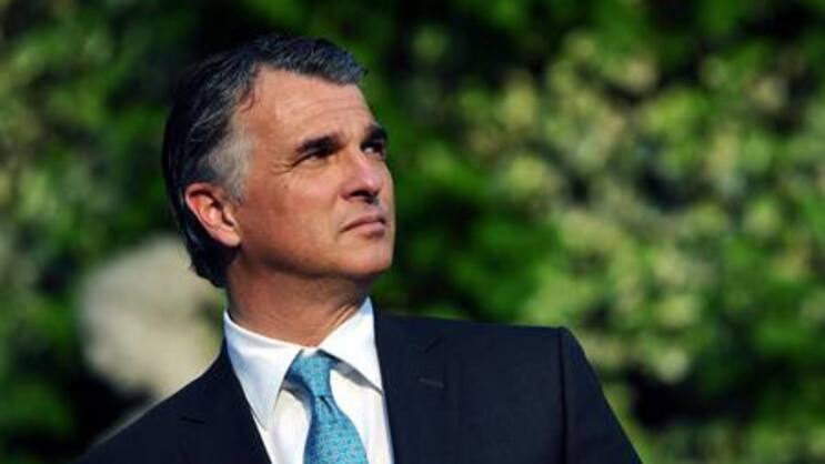 Kein Grund grimmig in die Zukunft zu blicken: Sergio Ermotti ist der wichtigste Banker der Schweiz. (Bild: Keystone)
