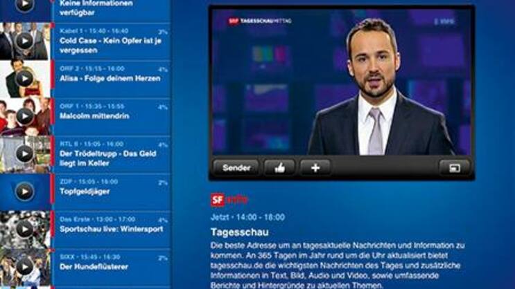 Demnächst nicht nur auf Tablets und PCs, sondern auch auf TV-Geräten erhältlich: Wilmaa.