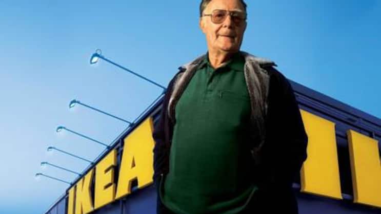 Ist sich mit seinen Söhnen nicht in allen Punkten einig: Ingvar Kamprad. (Bild: Keystone)