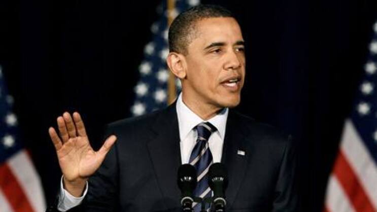 US-Präsident Obama kündigt drastische Sparmassnahmen an. (Bild: Keystone)