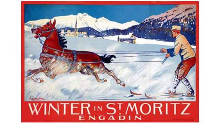 Anton Christoffel: «Winter in St. Moritz», 1907, Limitpreis 7500 Franken.