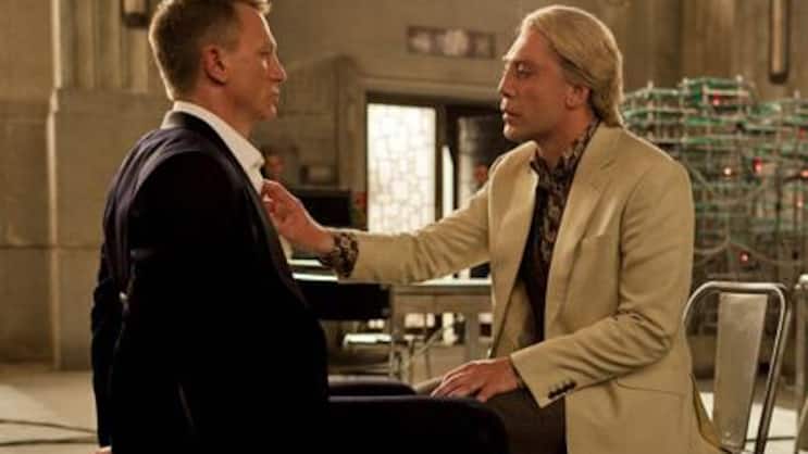 Daniel Craig (l.) als James Bond und Javier Bardem als sein Gegenspieler Silva. (Bild: Keystone)