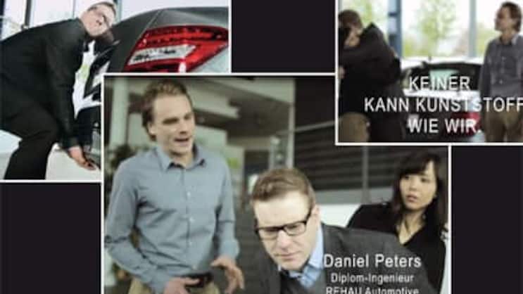 Kerle, die es können: Ein flotter Spot soll Nachwuchs zu Rehau locken.