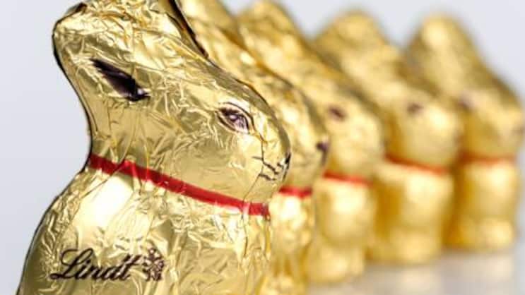 Das Original: Goldhasen von Lindt & Sprüngli (Bild: Keystone)