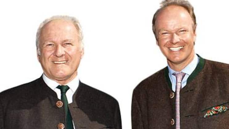 Claus (l.) und Stefan Hipp