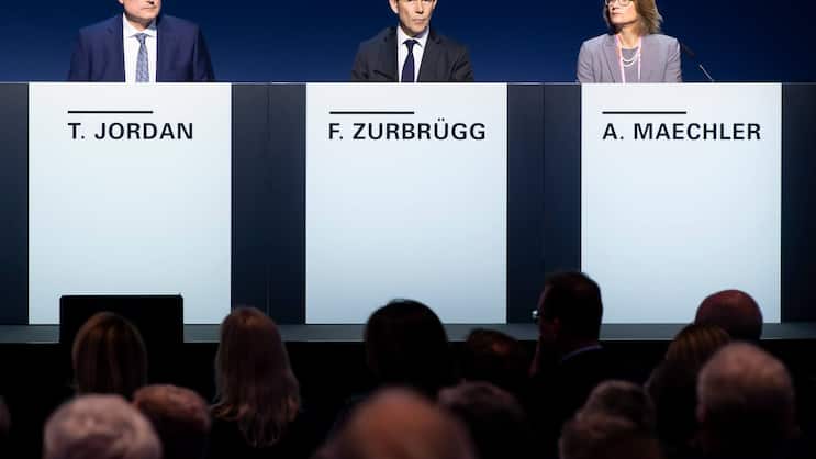 SNB-Direktorium: Blickt mit Sorge auf die Aufwertung des Franken.