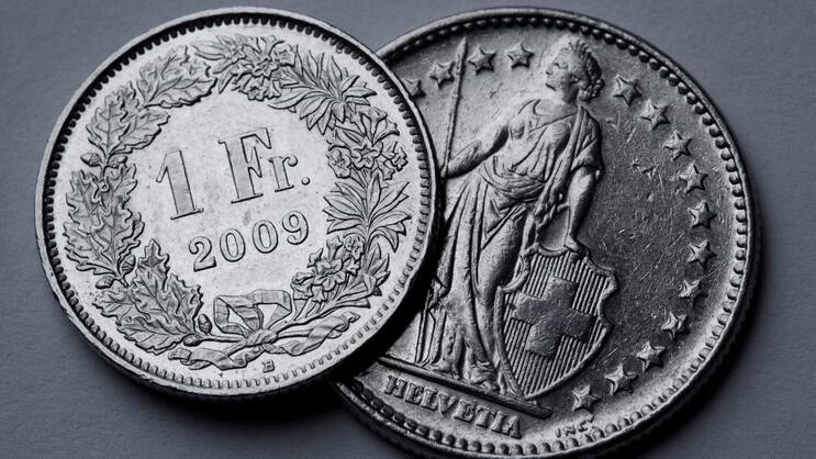 Schweizer Franken: Der Kurs schwankt weniger stark als der von Bitcoin.