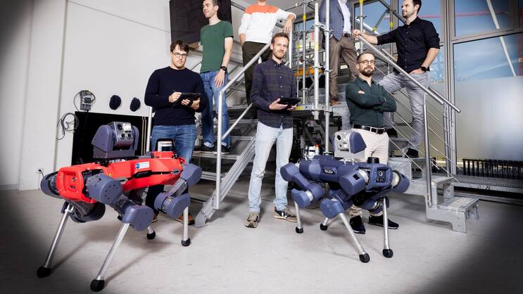 Christian Gehring, Samuel Bachmann, Andreas Lauber, Remo Diethelm, Hanspeter Fässler, Péter Fankhauser, Marco Hutter (von links).