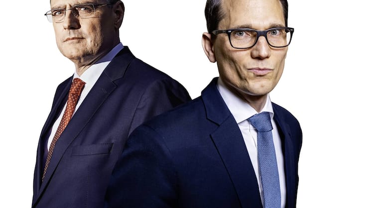 Nationalbank-Präsident Thomas Jordan (links) stellte die Weichen so, dass Martin Schlegel als sein Nachfolger de facto alternativlos ist.