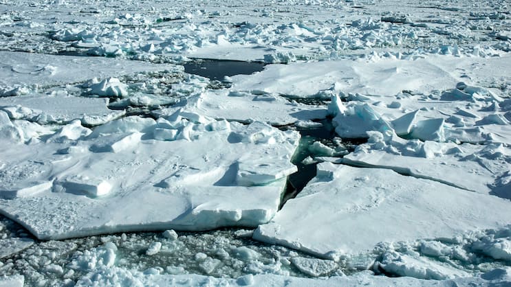 Das nördlichste abgefüllte Wasser der Welt: Die Quelle des Luxuswassers liegt nur 1000 Kilometer vom Nordpol entfernt.