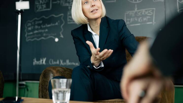 Marianne Janik, CEO Microsoft Schweiz: «Unsere Kunden wissen, dass wir uns in entscheidenden Punkten von andern Techunternehmen unterscheiden.»