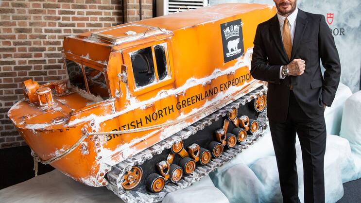 Tudor-Ambassador David Beckham war zur Lancierung der neuen Ranger-Modelle von Tudor am Start.