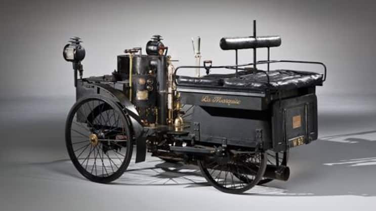 «La Marquise»: Das wohl älteste fahrbare Automobil der Welt. (Bild: rmauctions.com)