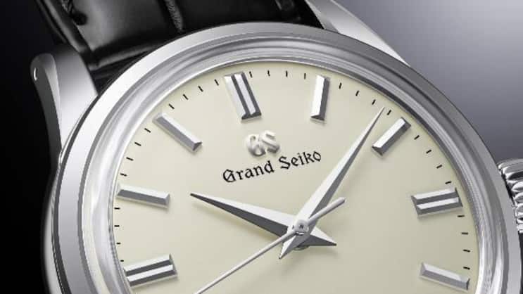 Als käme sie aus den Fifties: die Grand Seiko SBGW301.
