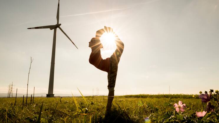 Yoga / Windrad