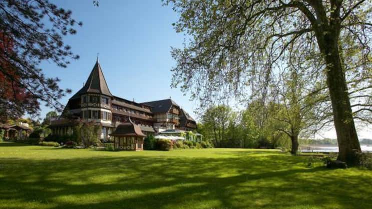 Le Vieux Manoir: Toller Blick auf den Murtensee. (Bild: ZVG)