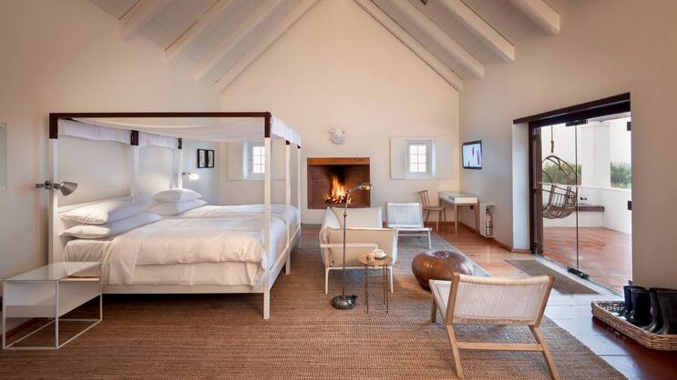 Entspricht in keiner Weise einem konventionellen Fünfsternehotel: das Farmhotel Babylonstoren in den Cape Winelands/Südafrika.