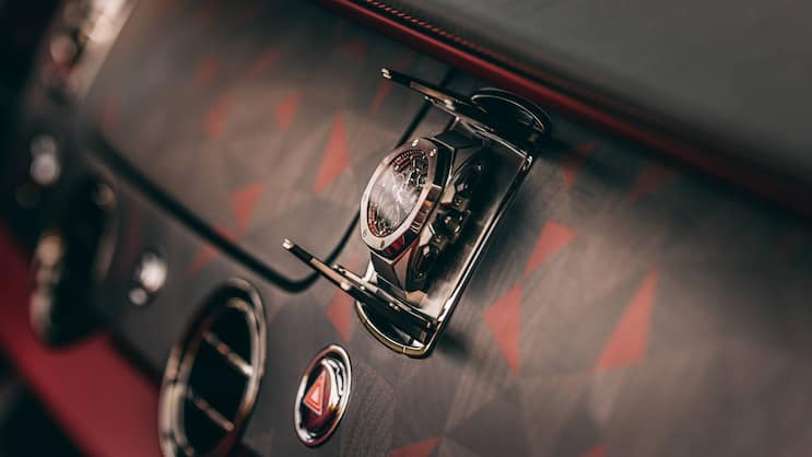 Royal Oak Concept von Audemars Piguet im Rolls Royce «La Rose Noire»: Doppelte Einmaligkeit.