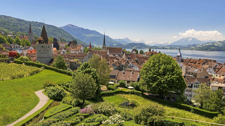 Der Kanton Zug: Zwar sind die Steuern tief - dafür sind die Wohnkosten hoch.