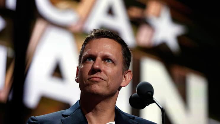 Peter Thiel: Der Milliardär gründete mit Elon Musk den Bezahldienst Paypal. Keystone