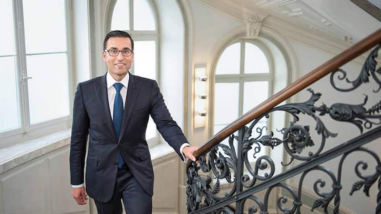 Der gelernte Wirtschaftsprüfer und ehemalige Berater Iqbal Khan hat bei der Grossbank eine Blitzkarriere hingelegt.