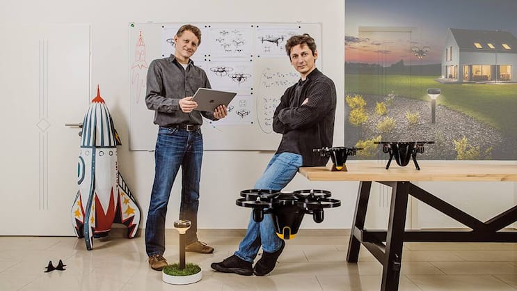Mehr Sicherheit für daheim: Chris Eheim (l.) und Alex Pachikov von Sunflower Labs.