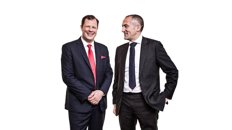 Erstklassige Marktstellung: Thomas Oetterli (l.) und VR-Präsident Silvio Napoli treiben die Expansion von Schindler in China und Indien voran.