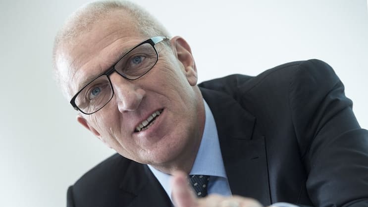 Pierin Vincenz: Der Raiffeisen-CEO wird als neuer Helvetia-Präsident gehandelt.Keystone