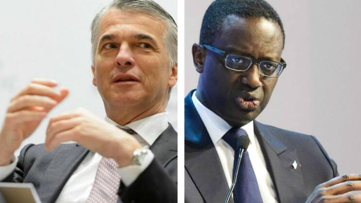 Ermotti (l.) und Thiam: Lenken die beiden Grossbanken UBS und Credit Suisse.